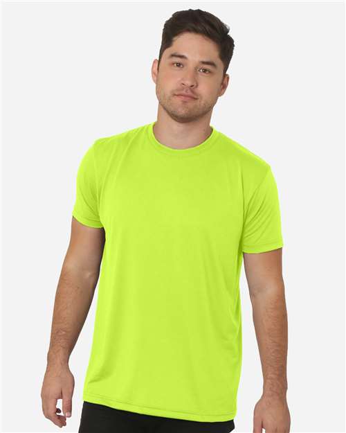 Bayside 5300 Unisex USA-Made Performance T-Shirt - Front view