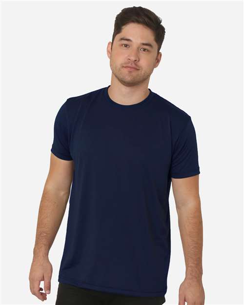 Bayside 5300 Unisex USA-Made Performance T-Shirt - Front view