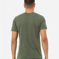 BELLA  CANVAS 3413 Triblend Tee - Back view
