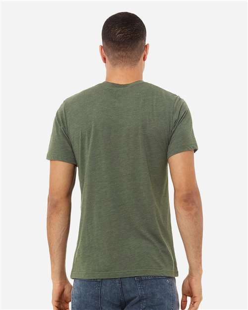 BELLA  CANVAS 3413 Triblend Tee - Back view