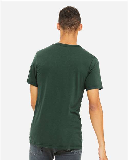 BELLA  CANVAS 3413 Triblend Tee - Back view