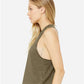 BELLA  CANVAS 6682 Women's Racerback Crop Tank - Side view