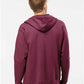 Independent Trading Co. SS4500Z Unisex Midweight Full-Zip Hooded Sweatshirt - Back view