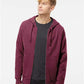 Independent Trading Co. SS4500Z Unisex Midweight Full-Zip Hooded Sweatshirt - Front view