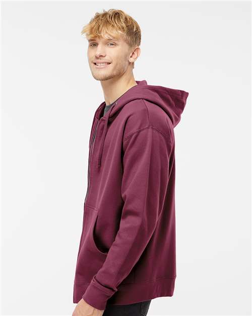 Independent Trading Co. SS4500Z Unisex Midweight Full-Zip Hooded Sweatshirt - Side view