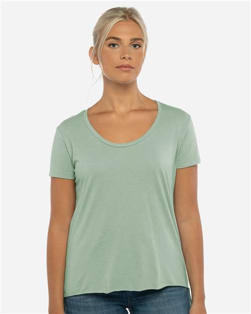 Next Level 5030 Women's Festival Scoop Neck Tee - Front view