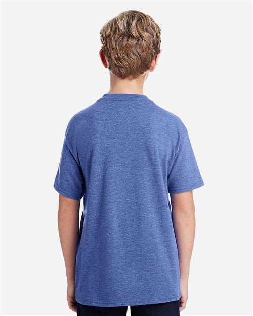 Gildan 8000B Youth DryBlend? T-Shirt - Back view