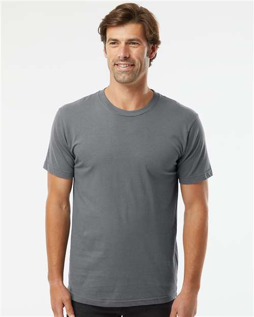 American Apparel 2001 Unisex Fine Jersey Tee - Front view