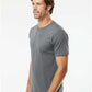 American Apparel 2001 Unisex Fine Jersey Tee - Side view