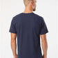 American Apparel 2001 Unisex Fine Jersey Tee - Back view