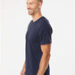 American Apparel 2001 Unisex Fine Jersey Tee - Side view