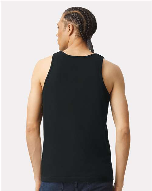 American Apparel 2408 Unisex Fine Jersey Tank - Back view