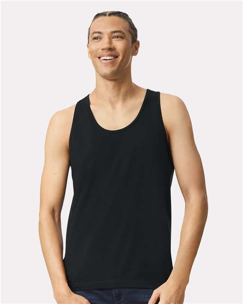 American Apparel 2408 Unisex Fine Jersey Tank - Front view