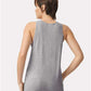American Apparel 2408 Unisex Fine Jersey Tank - Back view