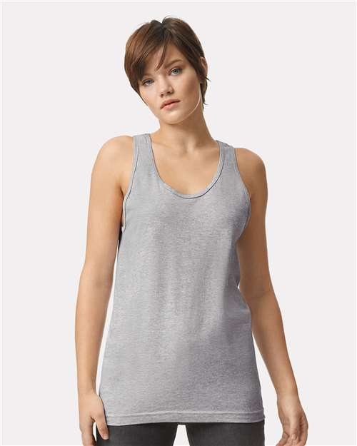 American Apparel 2408 Unisex Fine Jersey Tank - Front view