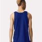 American Apparel 2408 Unisex Fine Jersey Tank - Back view