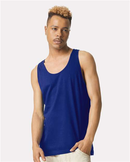 American Apparel 2408 Unisex Fine Jersey Tank - Front view