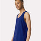 American Apparel 2408 Unisex Fine Jersey Tank - Side view