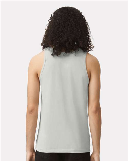 American Apparel 2408 Unisex Fine Jersey Tank - Back view