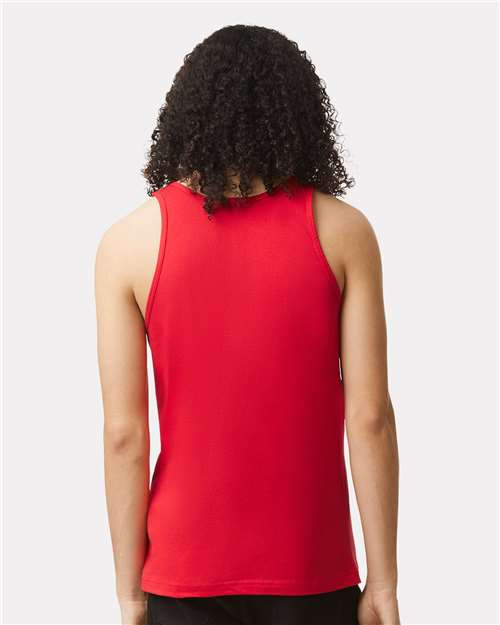 American Apparel 2408 Unisex Fine Jersey Tank - Back view
