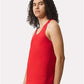 American Apparel 2408 Unisex Fine Jersey Tank - Side view