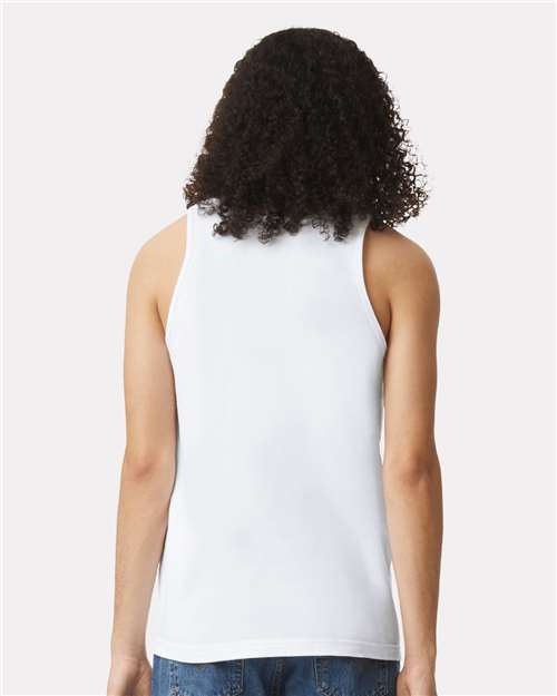 American Apparel 2408 Unisex Fine Jersey Tank - Back view