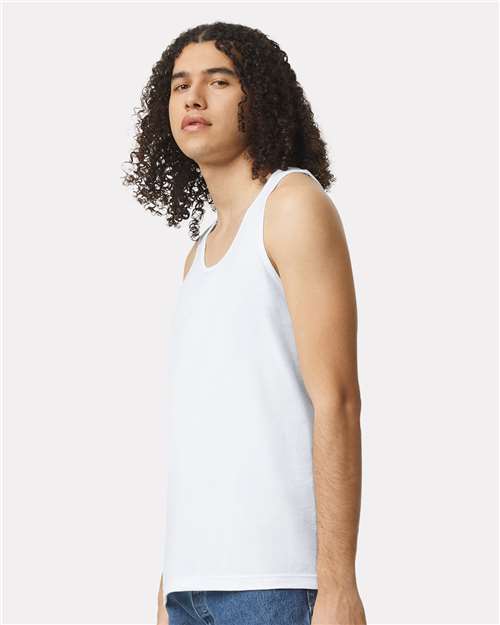 American Apparel 2408 Unisex Fine Jersey Tank - Side view