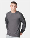 American Apparel 2007 Unisex Fine Jersey Long Sleeve Tee - Front view