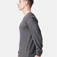 American Apparel 2007 Unisex Fine Jersey Long Sleeve Tee - Side view