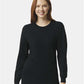 American Apparel 2007 Unisex Fine Jersey Long Sleeve Tee - Front view
