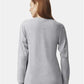 American Apparel 2007 Unisex Fine Jersey Long Sleeve Tee - Back view