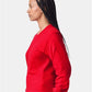 American Apparel 2007 Unisex Fine Jersey Long Sleeve Tee - Side view
