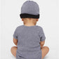 Rabbit Skins 4400 Infant Baby Rib Bodysuit - Back view
