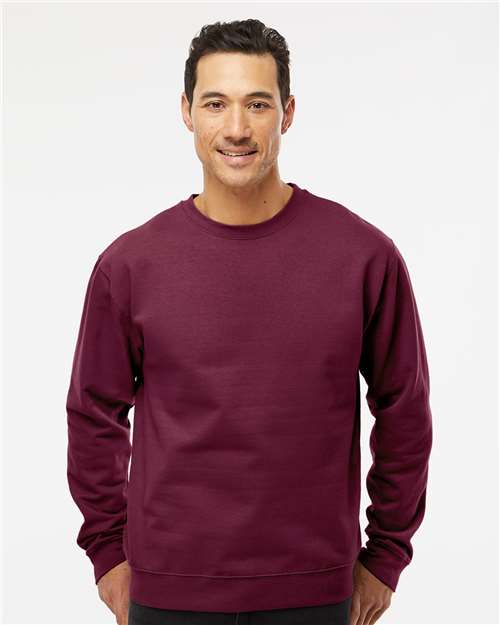 Independent Trading Co. SS3000 Unisex Midweight Crewneck Sweatshirt - Front view