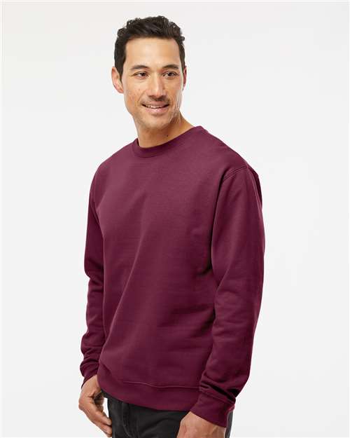 Independent Trading Co. SS3000 Unisex Midweight Crewneck Sweatshirt - Side view