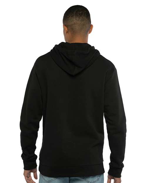 Next Level 9303 Unisex Santa Barbara Hoodie Sweatshirt - Back view