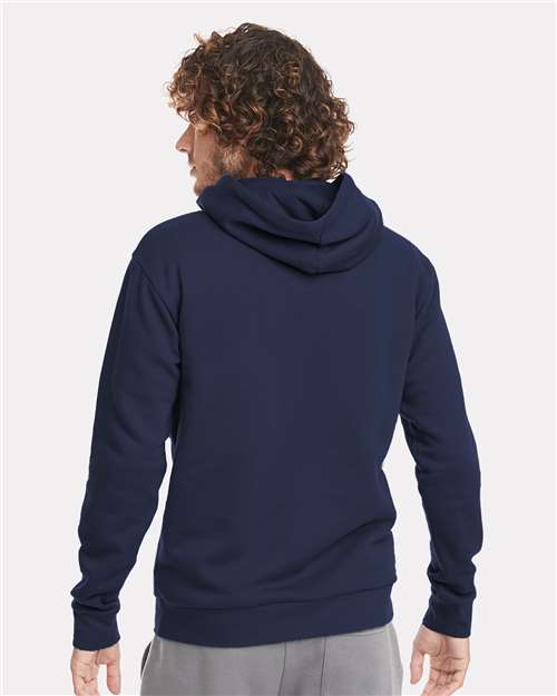 Next Level 9303 Unisex Santa Barbara Hoodie Sweatshirt - Back view