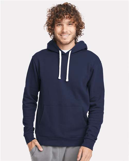 Next Level 9303 Unisex Santa Barbara Hoodie Sweatshirt - Front view
