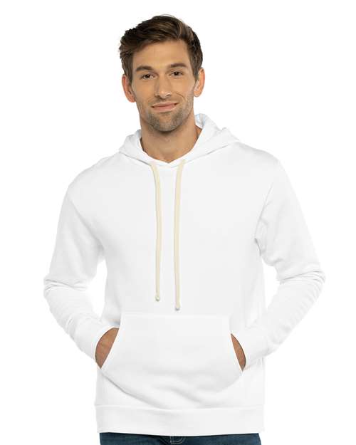 Next Level 9303 Unisex Santa Barbara Hoodie Sweatshirt - Front view
