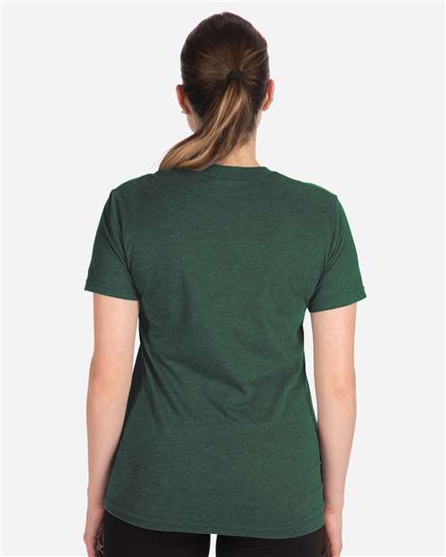 Next Level 6410 Unisex Sueded Tee - Back view