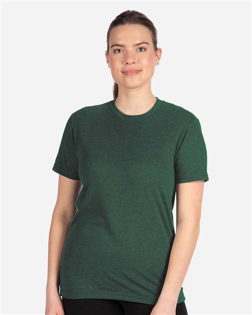 Next Level 6410 Unisex Sueded Tee - Front view