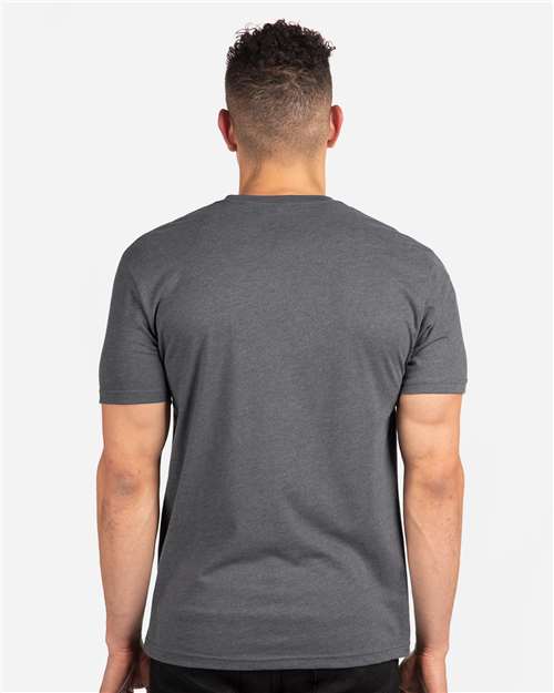 Next Level 6410 Unisex Sueded Tee - Back view