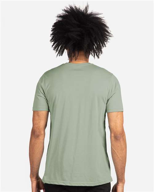 Next Level 6200 Unisex USA-Made Tall Long Sleeve T-Shirt - Back view