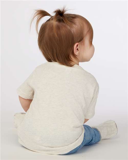 Rabbit Skins 3322 Infant Fine Jersey Tee - Back view