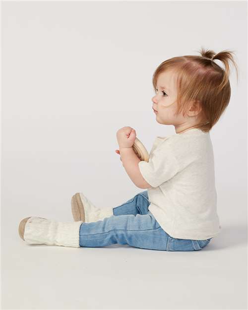 Rabbit Skins 3322 Infant Fine Jersey Tee - Side view
