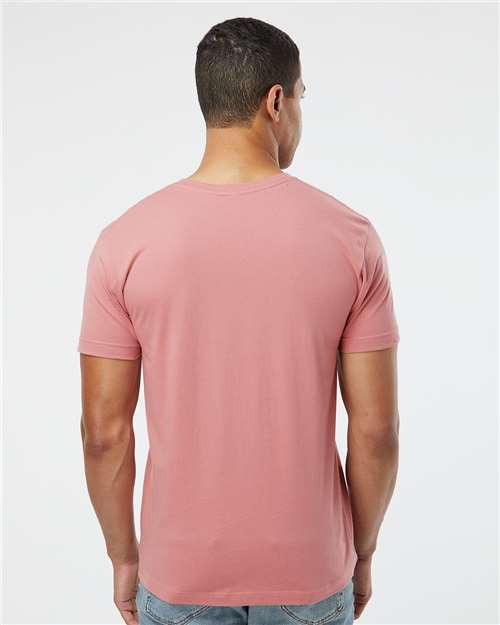 LAT 6901 Women's Eco Revive? Three-Season Triblend Fleece Full-Zip Hooded Sweatshirt - Back view