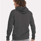 Next Level 9303 Unisex Santa Barbara Hoodie Sweatshirt - Back view