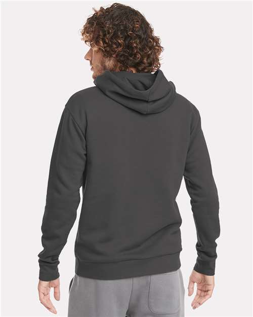 Next Level 9303 Unisex Santa Barbara Hoodie Sweatshirt - Back view