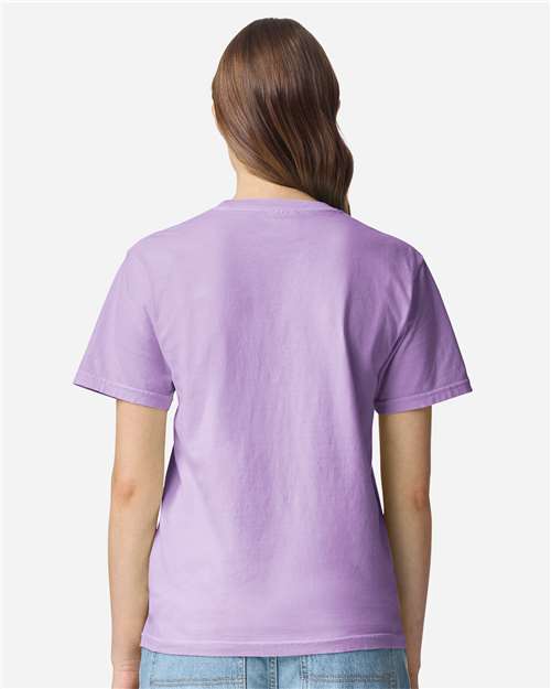 Comfort Colors 1717 Unisex Garment-Dyed Heavyweight T-Shirt - Back view