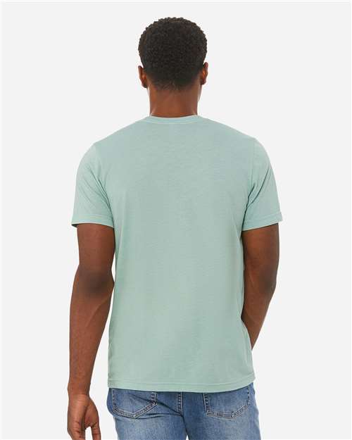 BELLA  CANVAS 3413 Triblend Tee - Back view